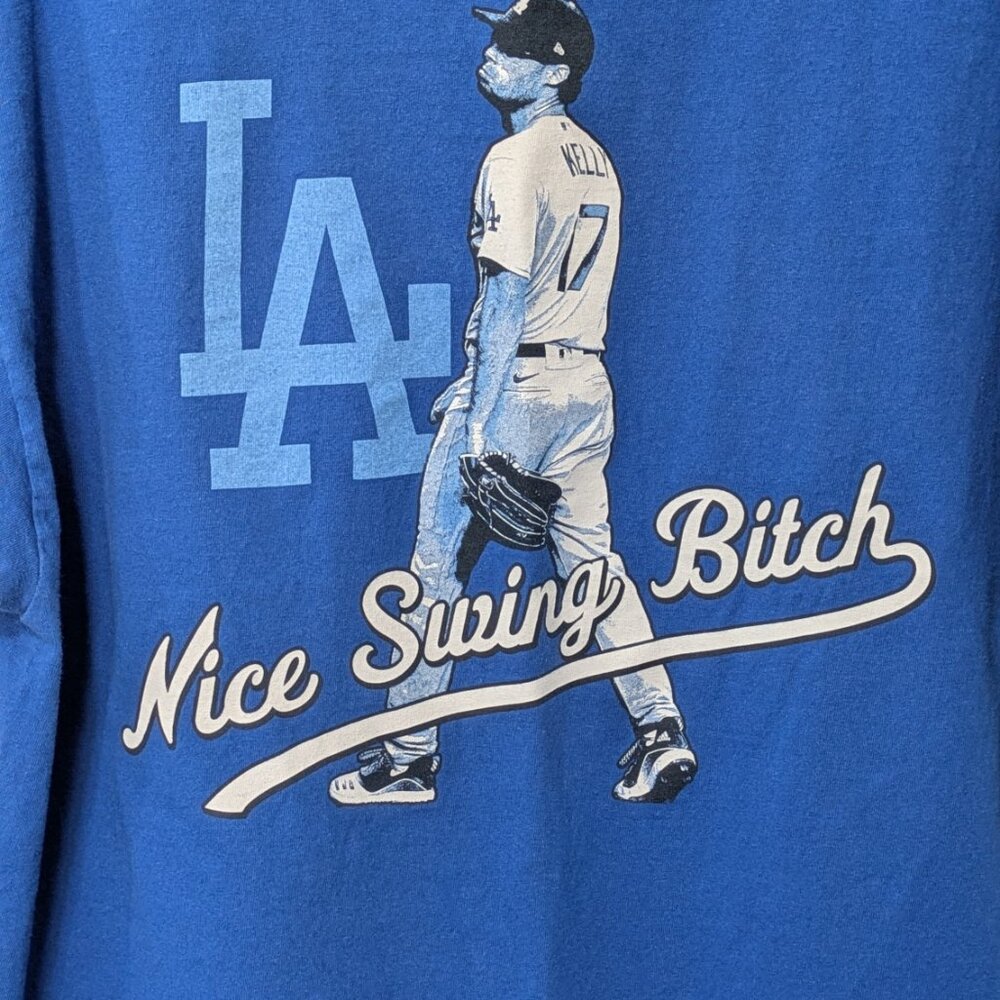 L.A. T-Shirt - Kelly #17 - Nice Swing Moment - Picture 2 of 5